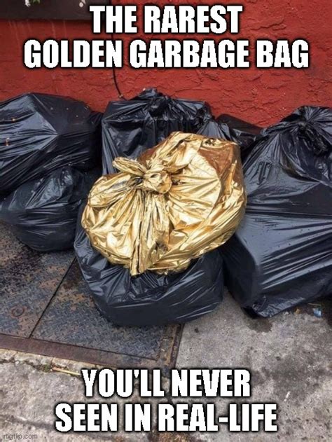 golden trash bag meme